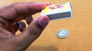 Magic Tricks With Coin And Matchbox